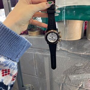 Luxury Black and Gold Watch